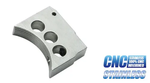 Guarder Stainless Cnc Trigger For Marui Meu (3 Holes Type) #Meu-27(Sv) 1