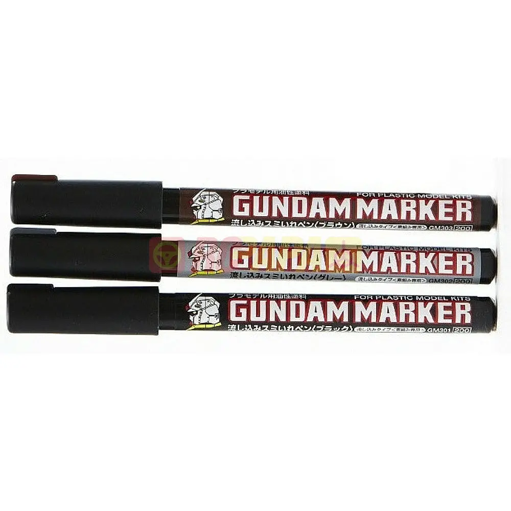 Mr. Hobby Gundam Marker Pen (Pour Type) Gm301～303 1