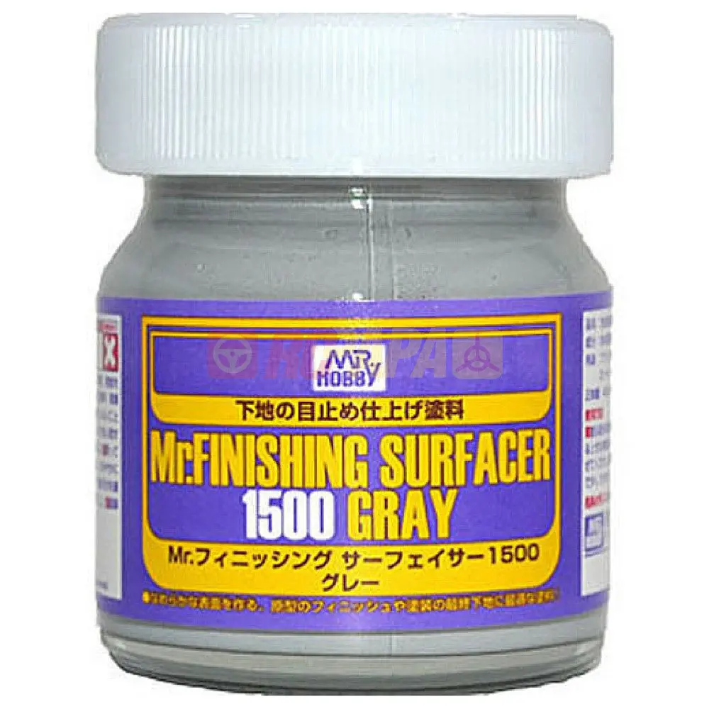 Mr. Hobby Mr. Finishing Surfacer 1500 Gray 40Ml Sf289 1