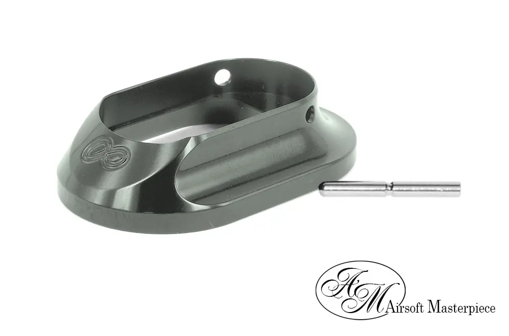 Airsoft Masterpiece Huge Infinity Magwell For Aluminum Grip #Mw-Hif-Gy - Grey 1