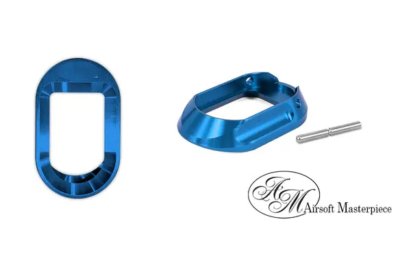 Airsoft Masterpiece Sti Dvc Magwell For Hi-Capa - Blue #Mw-Stidvc-Bl 1