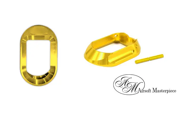 Airsoft Masterpiece Sti Dvc Magwell For Hi-Capa - Gold #Mw-Stidvc-Gd 1