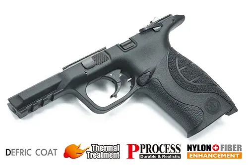 Guarder Enhanced Frame Complete Set For Marui M&P9l (Black) #M&P9-69(Bk) 1