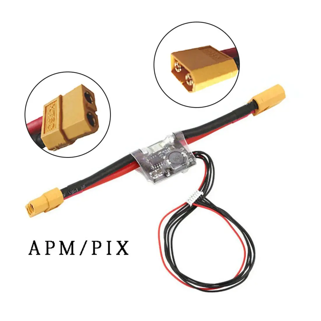 Apm2.5 2.6 2.8Px4 Pixhawk Ammeter Sensor Power Module With Uebc Bec 3A 1