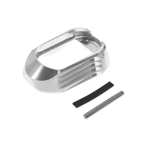Cowcow Match Grade T01 Magwell - Silver For Marui Hi-Capa Gbb #Cct-Tmhc-111 1