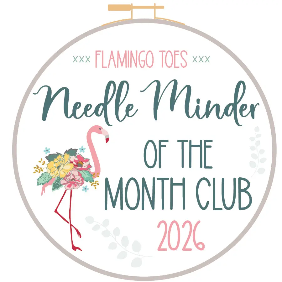 Flamingo Toes Monthly Needle Minder Subscription 2026-27 1