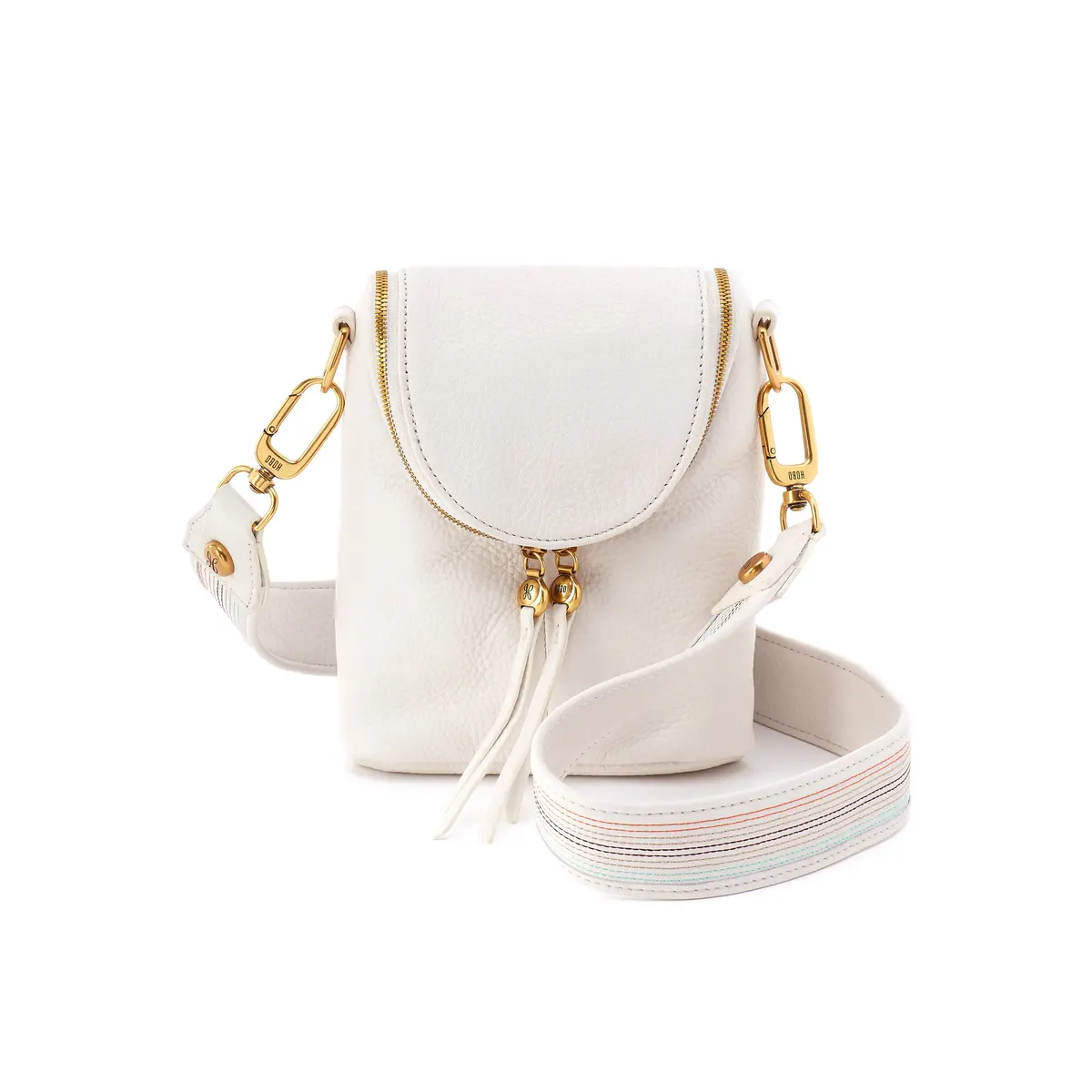 Fern Crossbody | Pebbled Leather With Guitar Strap 1