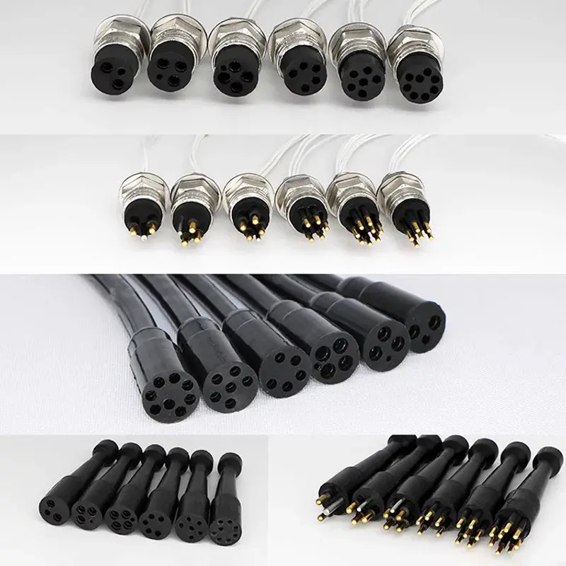 Miniature 2-Core/3-Core/4-Core/5-Core/6-Core/8-Core Waterproof Connector Waterproof Male And Female Docking Rov Plug-In 1