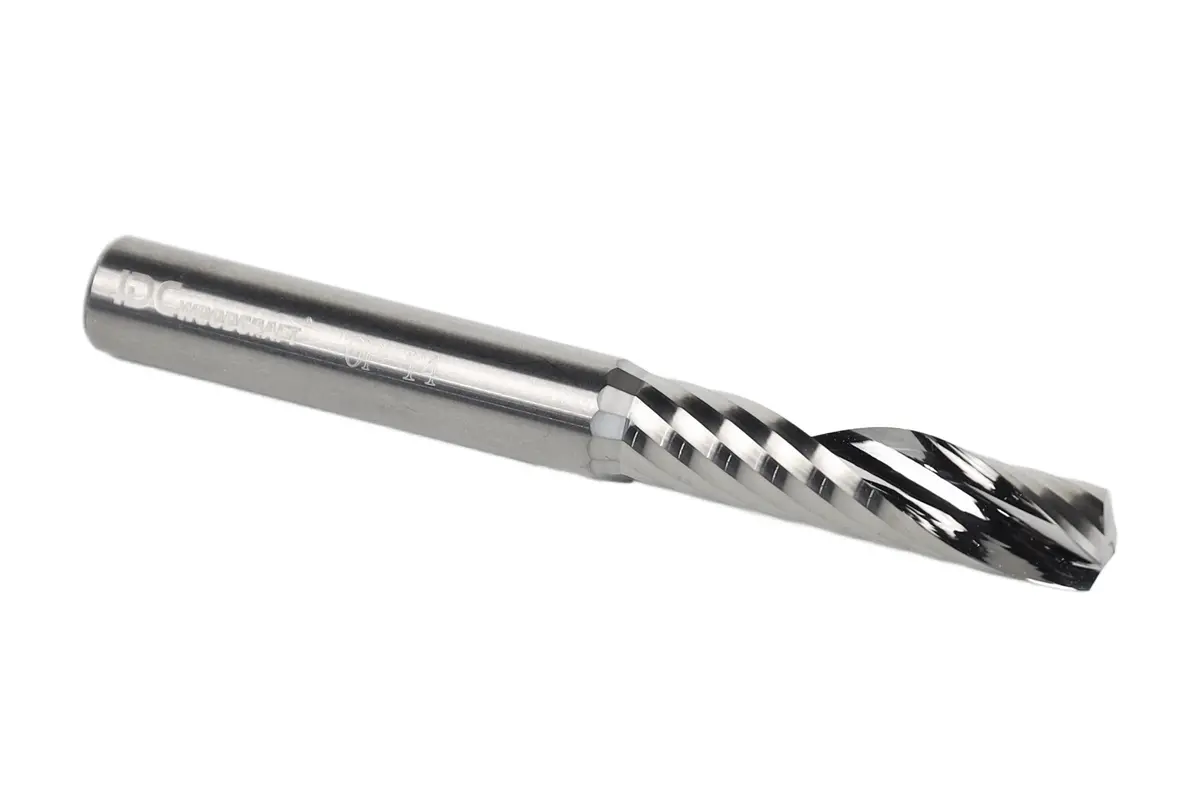 1/4" 0-Flute Cnc Router Bit For Acrylic, 1/4" Shank 1