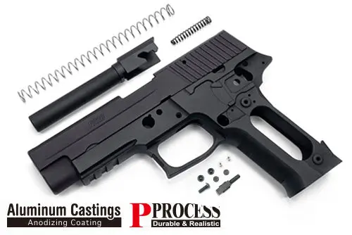 Guarder Enhanced Full Kits For Marui P226 Rail (Black/Late Ver. Marking) #P226-25(R)Bk 1