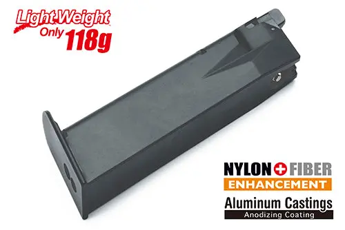Guarder Light Weight Aluminum Magazine For Marui P226/E2 #P226-75(Bk) 1