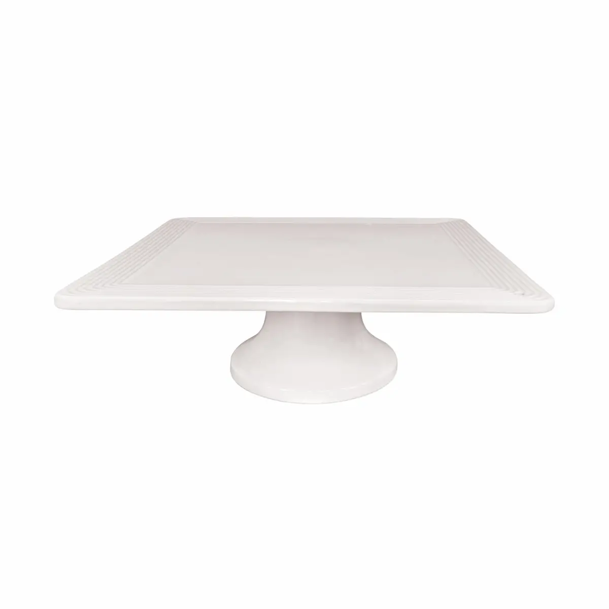 Square Pedestal | Pinstripes 1