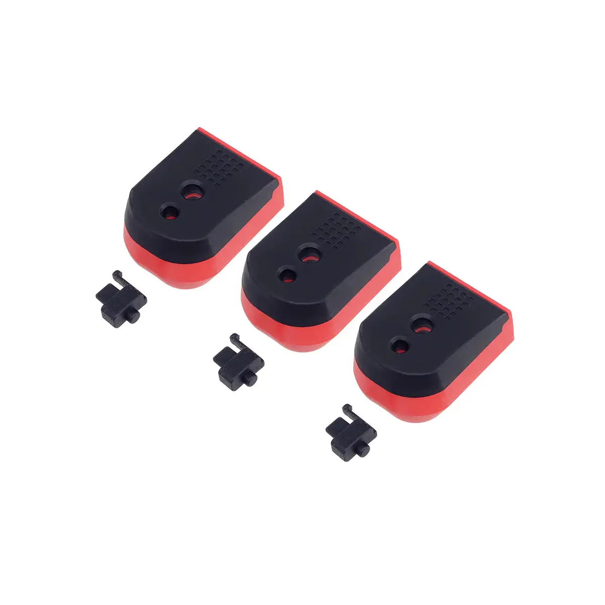 Pts Enhanced Pistol Shockplate (3 Packs) - Red For Hi-Capa Gbb #Pt162450843 1