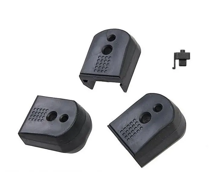 Pts Enhanced Pistol Shockplate 5.1 For Hi-Capa (Black / 3 Pack) 1