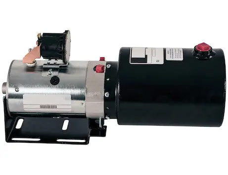 Pu304lr - No Valve Dc Powered Unit-Externally Adjustable Relief Horizontal 2.20 Gallon 1