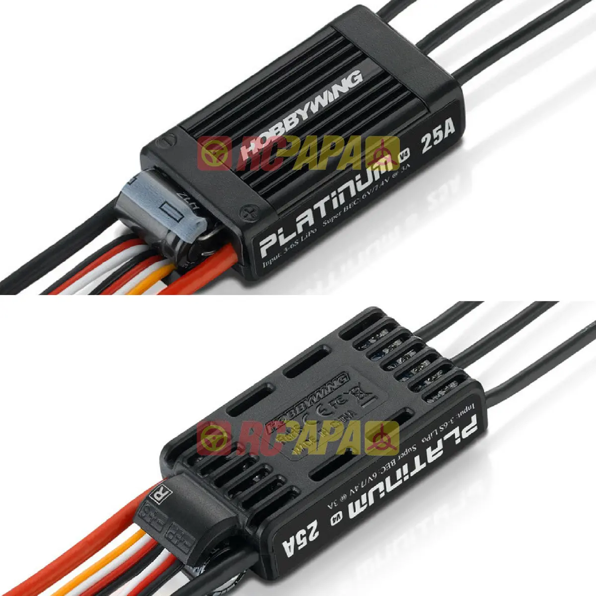 Hobbywing Platinum 25A V4 Brushless Electronic Speed Controller Esc 1