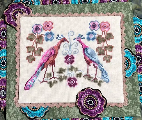 Pocketbook Peacocks 1