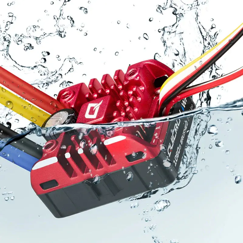 Hobbywing Quicrun Wp 1080 G2 2-3S Waterproof Brushed Esc For Rock Crawler 1