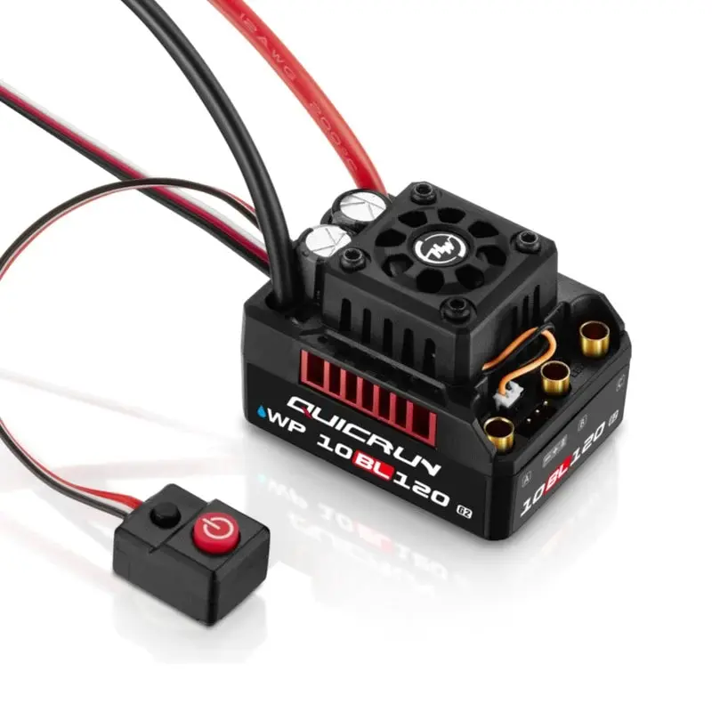 Hobbywing Quicrun Wp 10Bl120 G2 Waterproof Brushless Sensored Esc 1