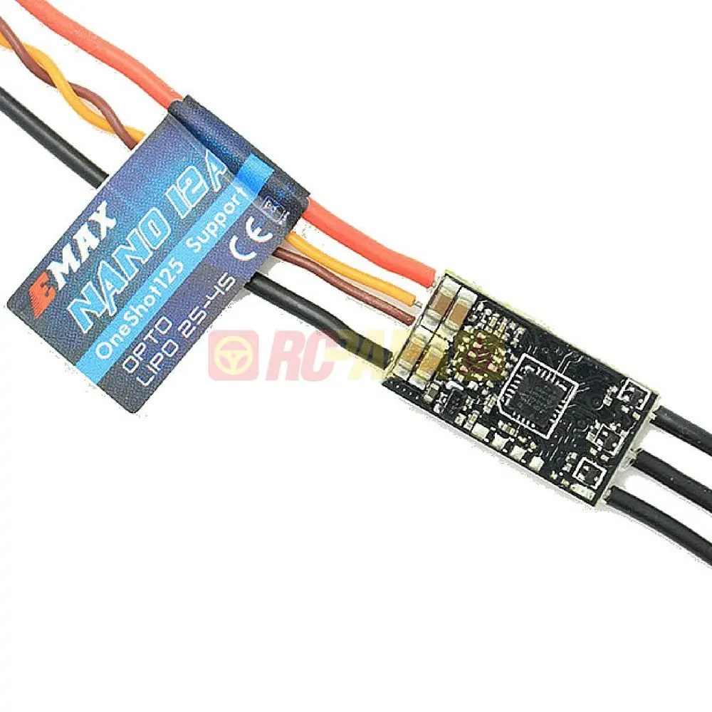 Emax Nano Series 12A Esc For Multirotor (Support Oneshot125 Active Braking) 1