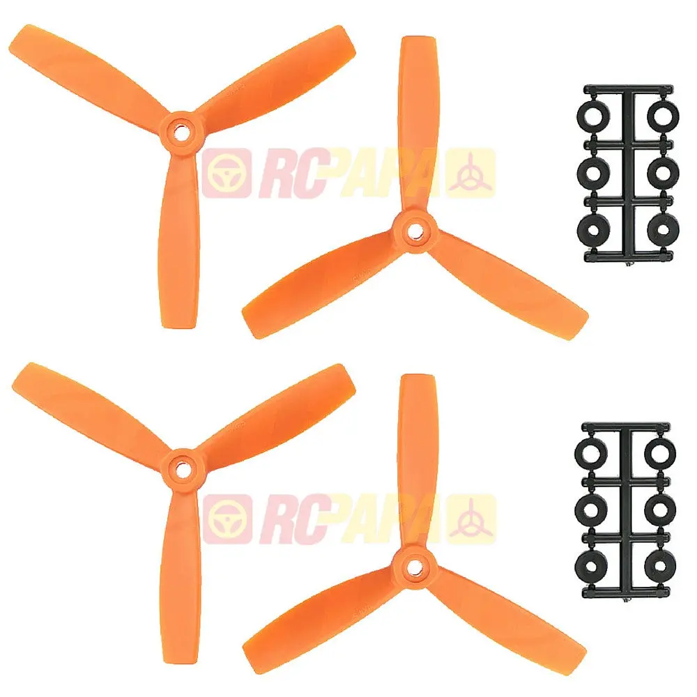 Hq 5" 5X4.5X3 Tri-Blade Glass Fiber Propellers 1