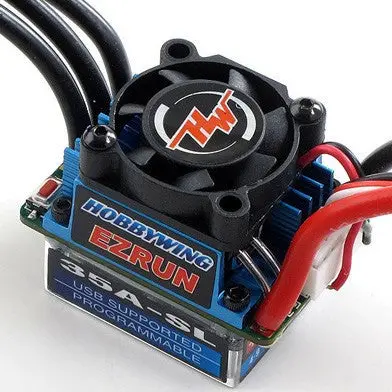Hobbywing Ezrun 35A Brushless Esc For 1/10 1/12 Rc 1