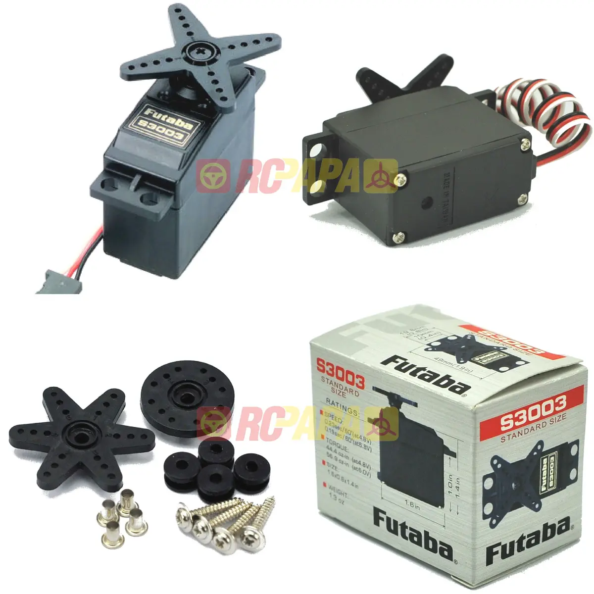Futaba S3003 Standard High Torque Servo 1