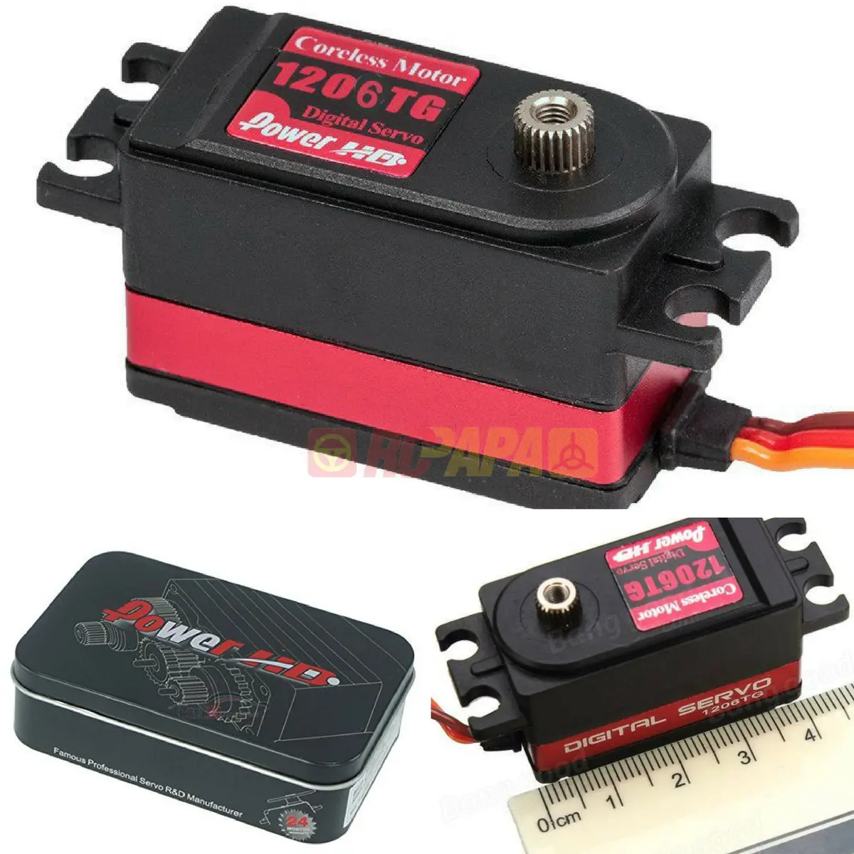 Power Hd 7Kg High Speed Digital Servo (1206Tg) 1