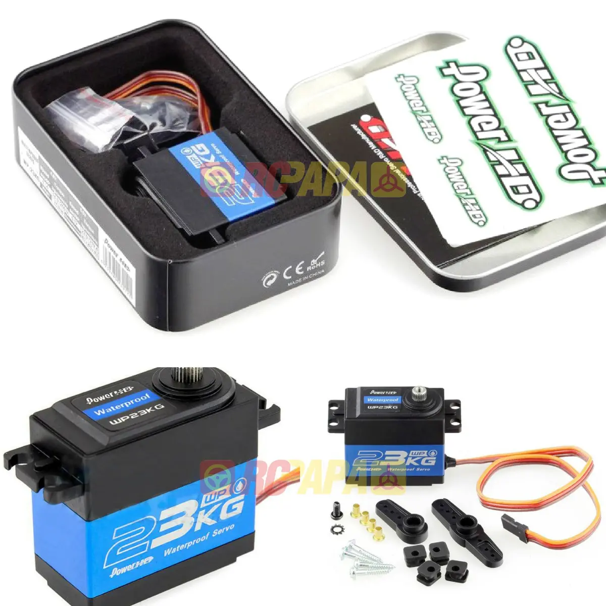 Power Hd 23Kg Torque Waterproof Servo (Wp-23Kg) 1