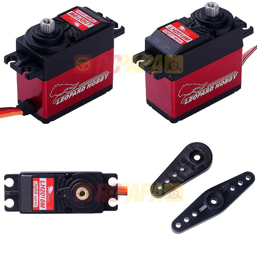 Leopard Hobby Lh2018m Digital High Voltage Titanium Gear Brushless Servo 1