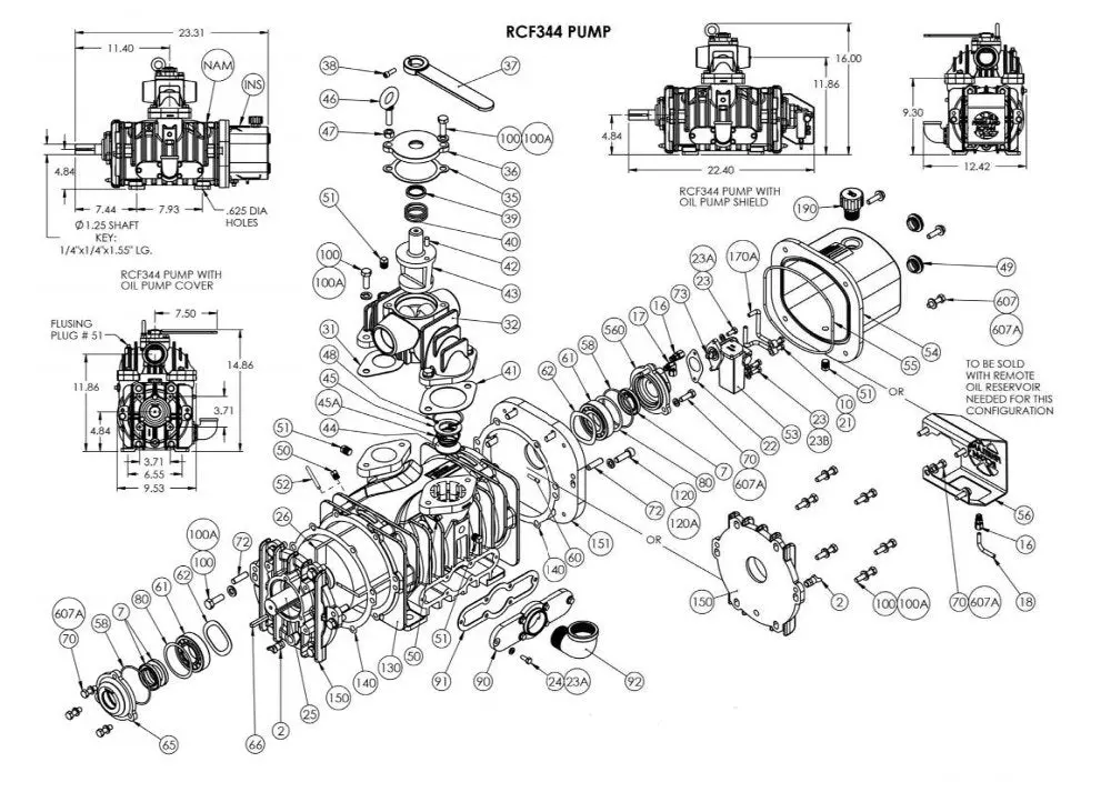 Fruitland Pump Rebuild Kit Rf344-Kit 1