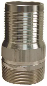4" S.S. King Nipple Rst40 1