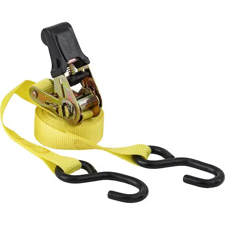 Rtd211218 - 1 Inch X 12 Foot Ratchet Strap Tie Down (2-Pack) - Sold In Cases Of Four (Eight Total Straps Per Case) 1