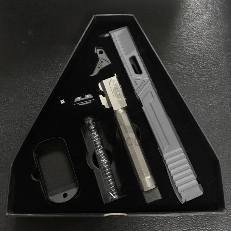 Rwa Agency Arms Legacy Slide Set (Cerakote Agency Grey) 1