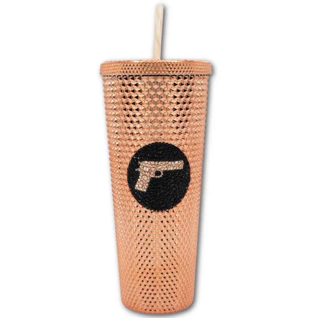 Crystal Embellished Tumbler 1