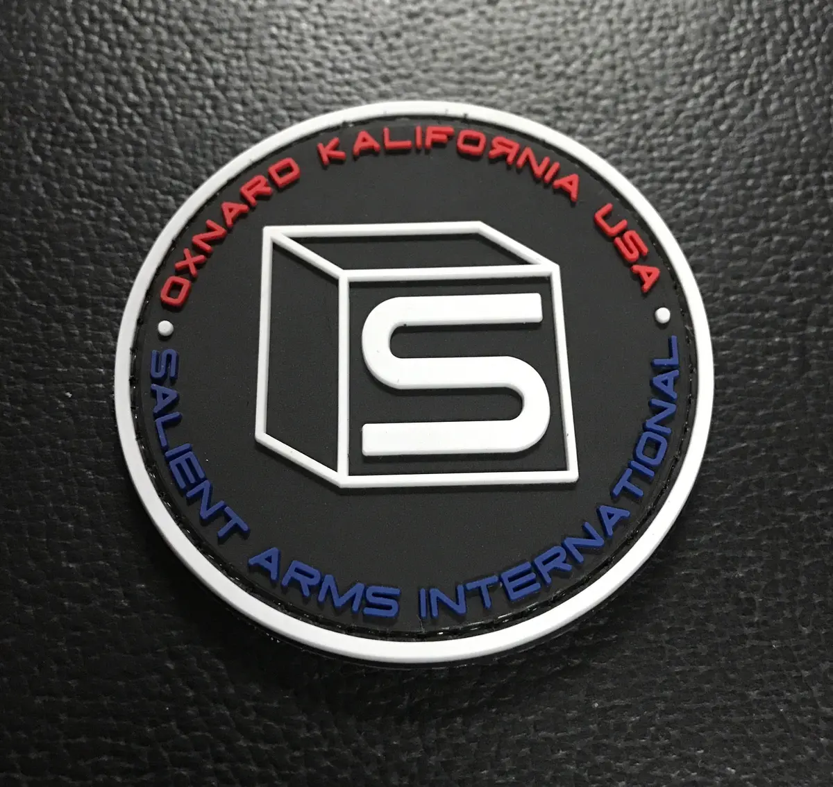 Salient Arms International (Sai) Logo Pvc Hook And Loop Morale Patch 1