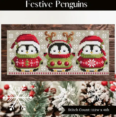 Festive Penguins 1