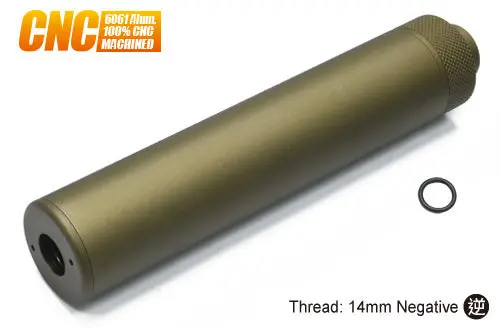 Guarder Compact Pistol Silencer (2023 Ver./Fde/14Mm Negative) #Silencer-13(B)Fde 1