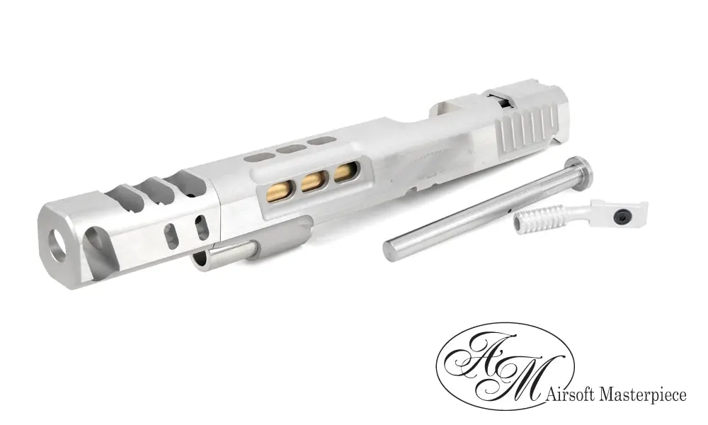 Airsoft Masterpiece Dvc 7″ Aluminum Open Slide Kit For Hi-Capa - Silver With Silver Comp #Sk-Stidvc-Os 1