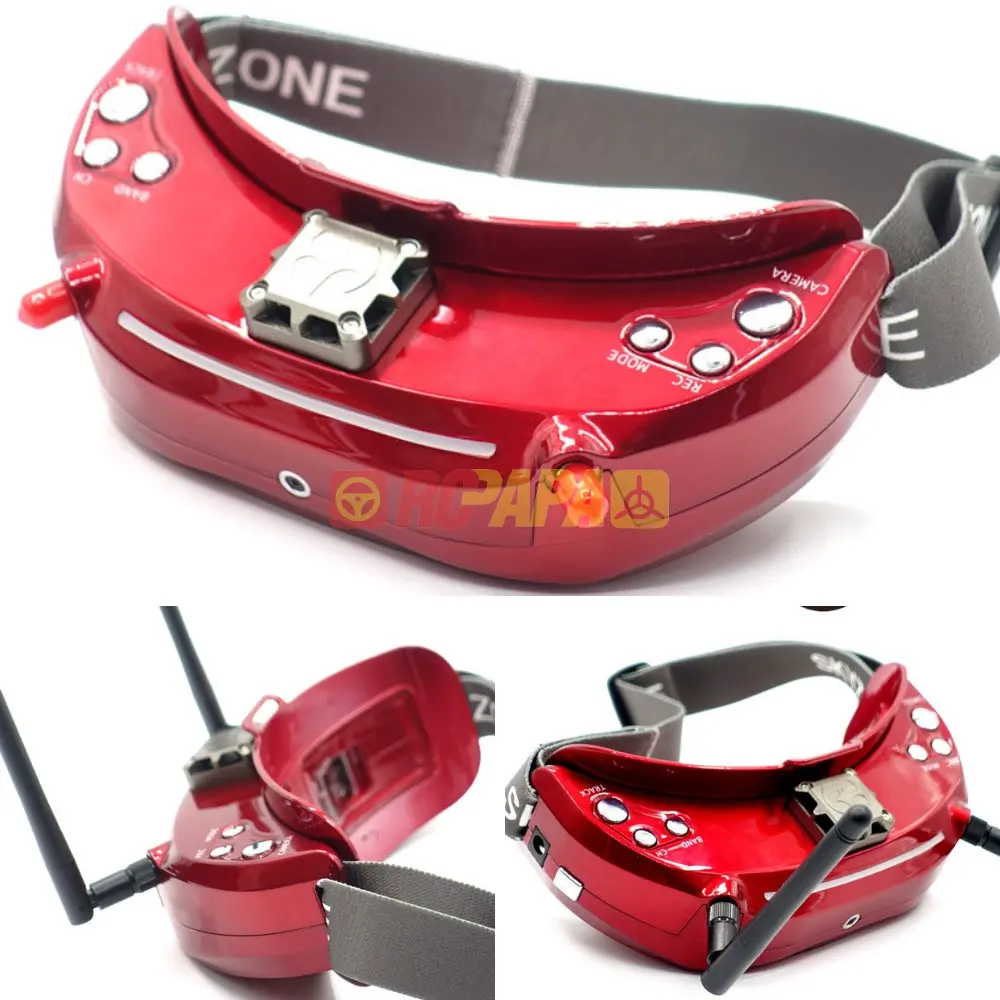 Skyzone Sky03 3D 5.8G 48Ch Fpv Goggle (Red Edition) 1
