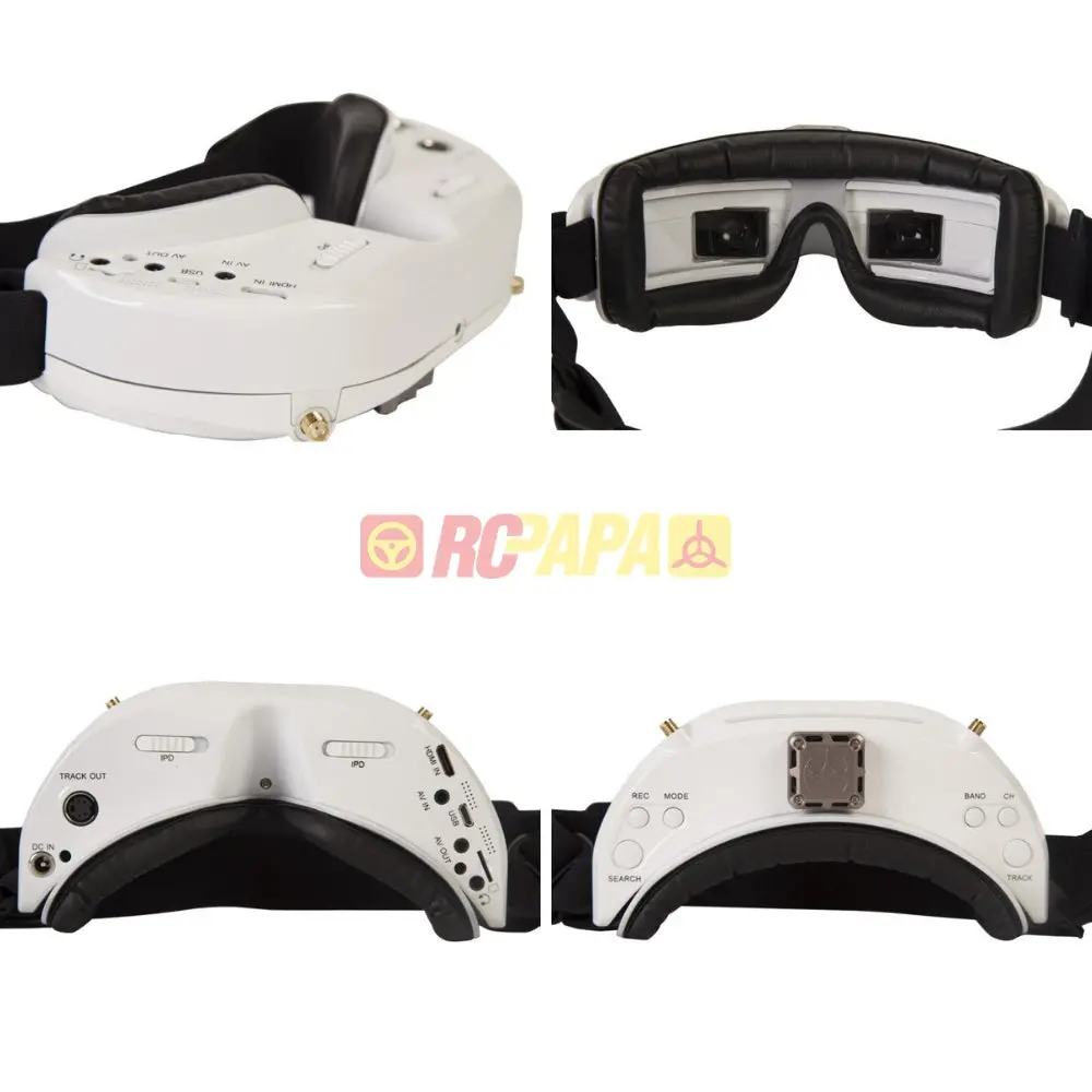 Skyzone Sky03o Oled 5.8G 48Ch Head Tracker Fpv Drone Race Goggle 1