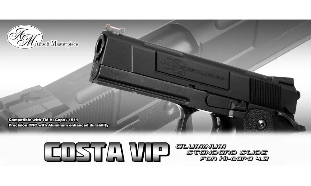 Airsoft Masterpiece "Costa Vip" Slide For Hi-Capa 4.3 1