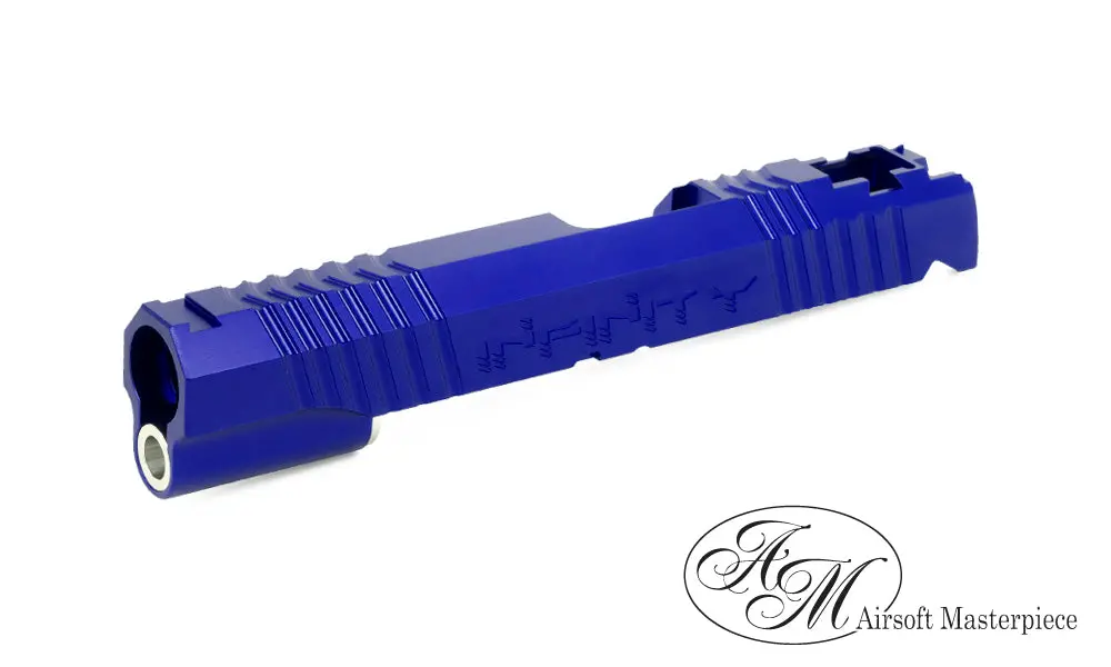 Airsoft Masterpiece Infinity Formula Ver.2 Standard Slide For Hi-Capa 5.1/1911 - Blue 1