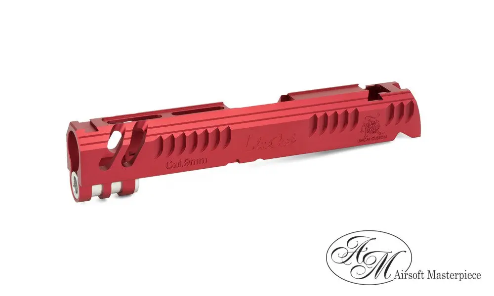 Airsoft Masterpiece " Limcat Battlecat " Slide For Hi-Capa 4.3 - Red 1