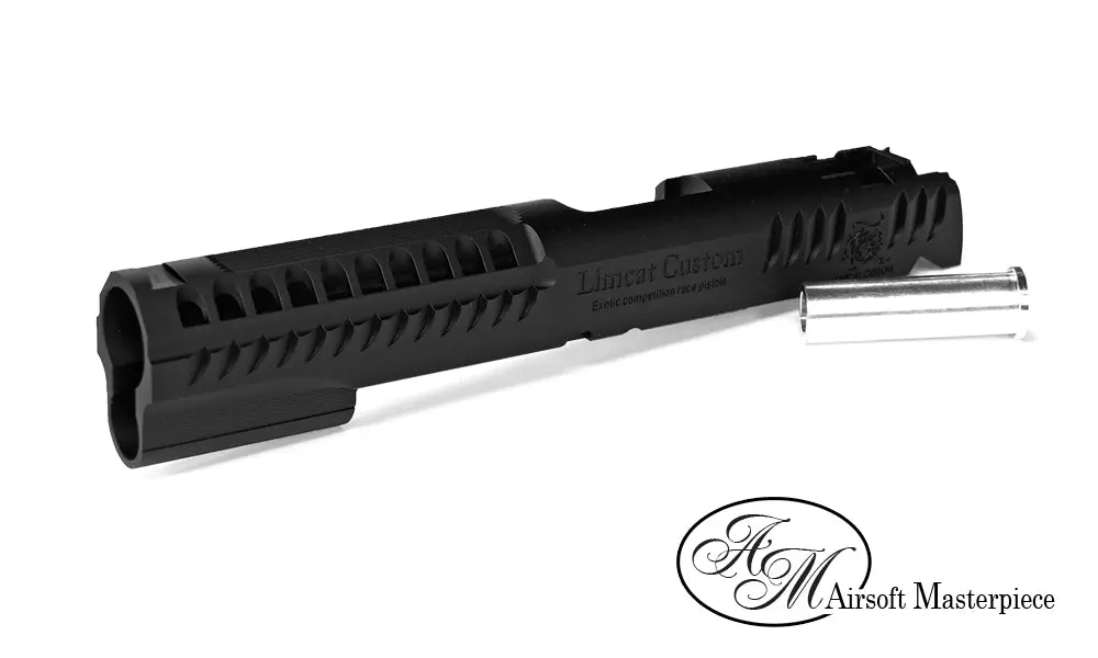 Airsoft Masterpiece Limcat Custom Standard Slide For Hi-Capa / 1911 Black 1