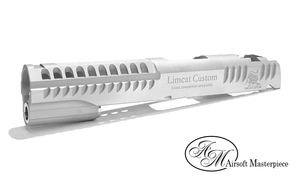 Airsoft Masterpiece Limcat Custom Standard Slide For Hi-Capa / 1911 Sliver 1