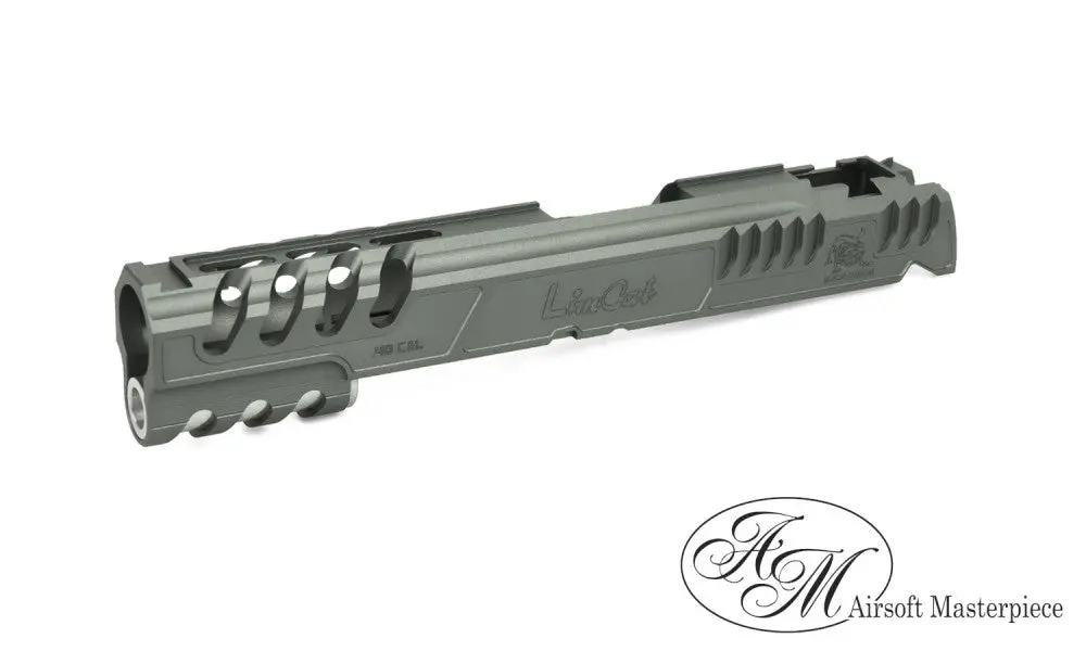 Airsoft Masterpiece "Limcat Speedcat" Standard Slide For Hi-Capa/1911 - Titanium Grey 1