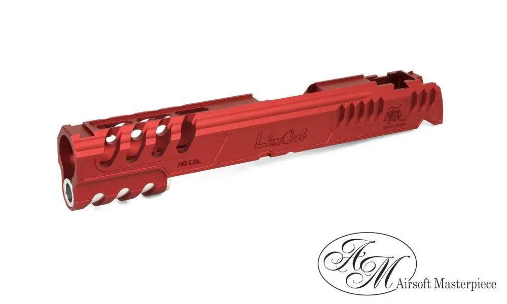 Airsoft Masterpiece "Limcat Speedcat" Standard Slide For Hi-Capa/1911 - Red 1