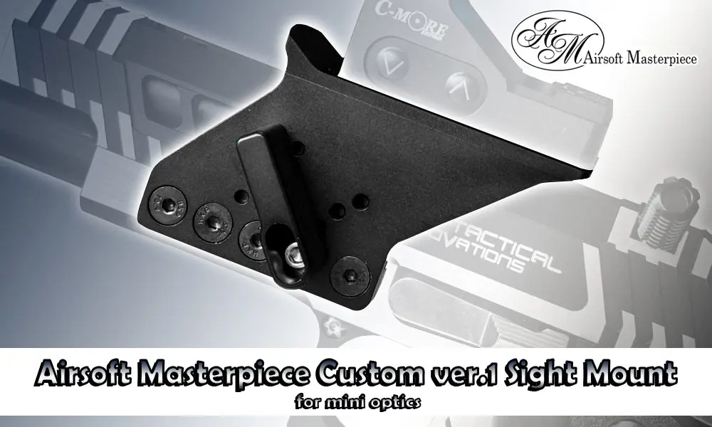 Airsoft Masterpiece Custom Ver.1 Sight Mount For Mini Optic Sm-Cus1-Mo 1