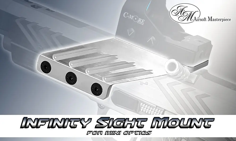 Airsoft Masterpiece Infinity  Aluminum Sight Mount For Mini Optic 1